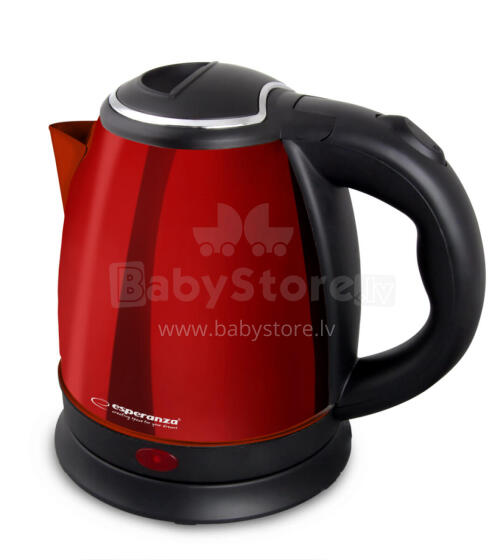 ESPERANZA ELECTRIC KETTLE PARANA 1.0 L RED
