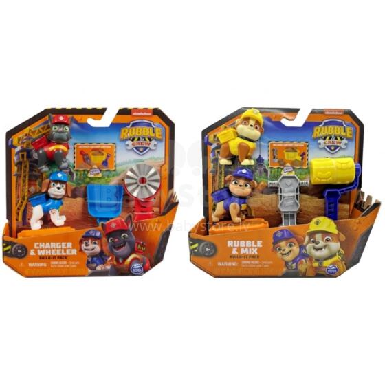 RUBBLE & CREW figure set, 2vnt., assort., 6066727