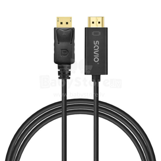 Kabel  Display Port do HDMI 1,5m, CL-183