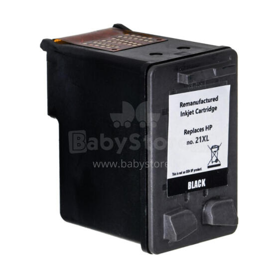 Superbulk B-H21 Black Ink for HP Printer (Replacement HP 21XL C9351A) Standard