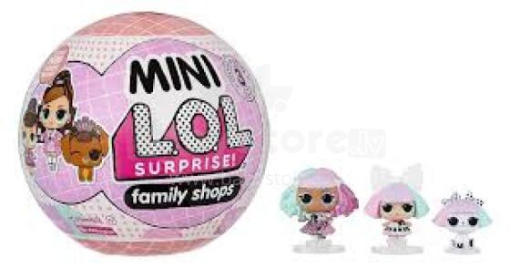 Lol  Surprise Minis Family Art.588467EUC lelle-parsteigums Ģimene( 3 gab)