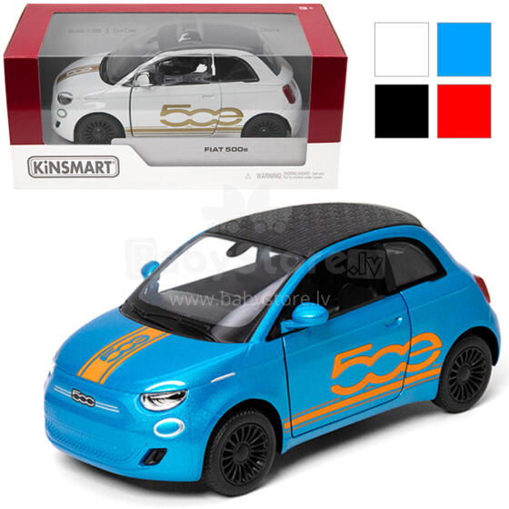 FIAT 500E Z NADRUKIEM 1:28