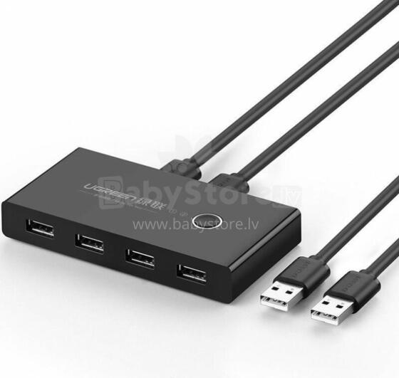 Ugreen slēdzis USB KVM slēdzis 2x4 UGREEN USB 2.0