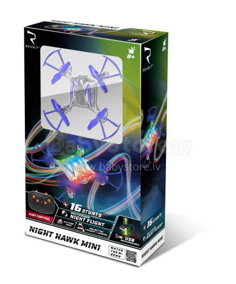 REVOLT RC stunt drone Night Hawk Mini, X20T
