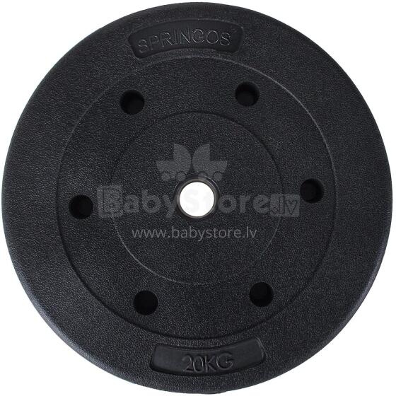 Weight disc Springos FA1018 20kg