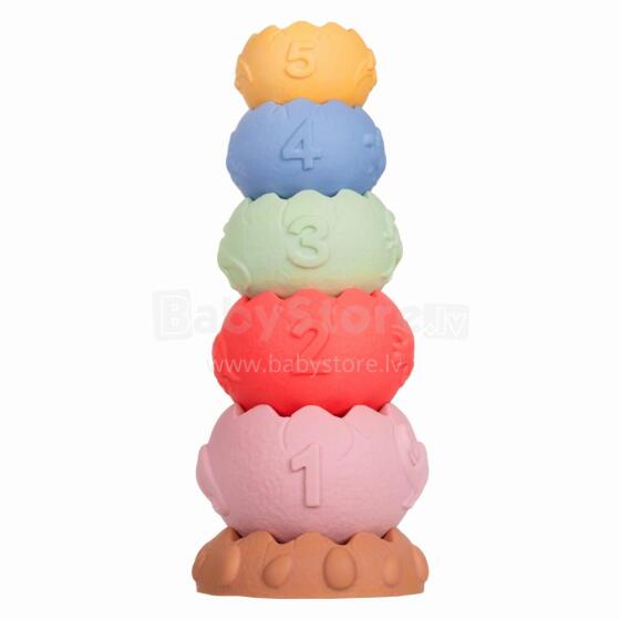 Tullo Sensory Stacking Art.611 Развивающая пирамидка
