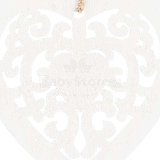 CA0766 WOODEN ORNAMENT 6 PCS.