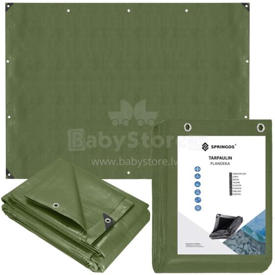 Брезент Springos GA2130 4х6м 120г/м2