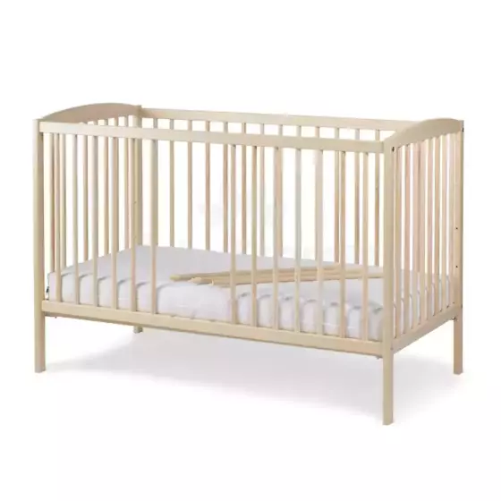 Nordbaby Cot Lassio 60x120 Art.213223 Natural Pine Детская деревянная кроватка 120x60см