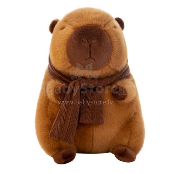 Сapibara Toys  Art.213964 Augstvērtīga mīksta plīša rotaļlieta Kapibara,25cm