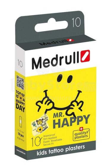 Medrull Mrs.Happy Art.150075  Plāksteris bērniem ,10gab