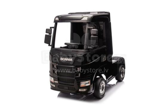 Scania 500R Art.HL698 Black Bērnu elektriskā smagā mašīna