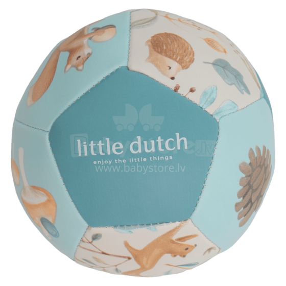 Little Dutch Forest Friends Art.214078 Плюшевая погремушка 'Мяч'