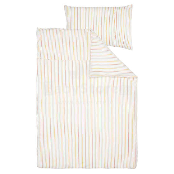 Little Dutch Bedding Set Art.TE10302002 Sunny Stripes  Kokvilnas gultas veļas komplekts no 2 daļam 100x140