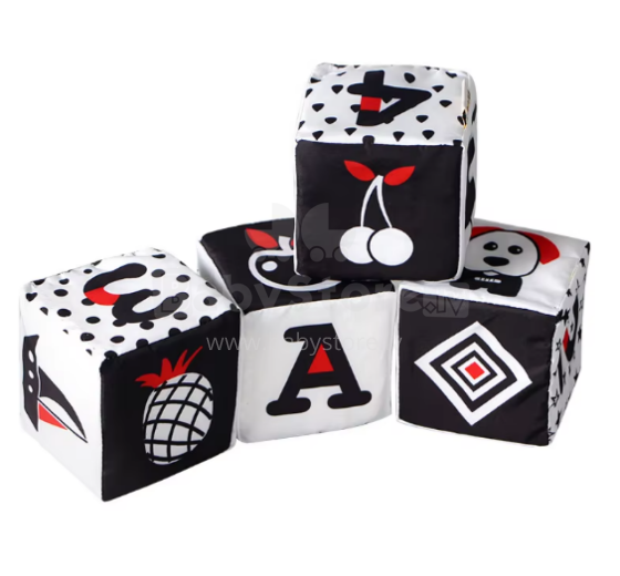 Cube Soft Toys Art.214578 Mīkstie klucīši,1 gab