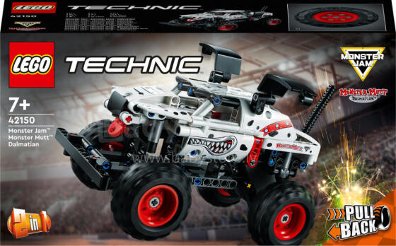 42150 LEGO® Technic Monster Jam™ Monster Mutt™ dalmācietis