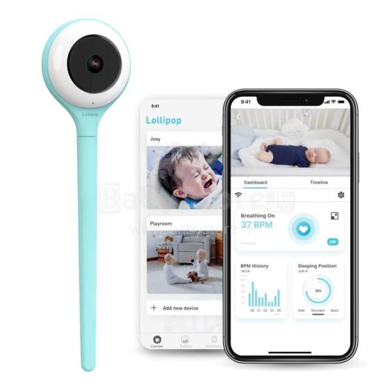 Lollipop Smart Baby Camera Art.CABC-LOL03USCY01  digitālā video uzraudzības ierīce
