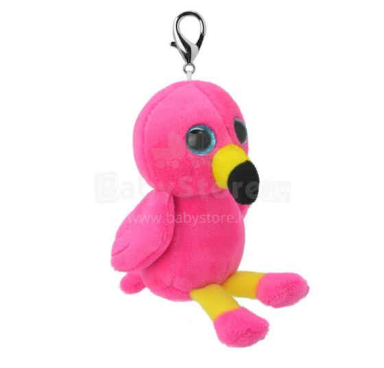 Wild Planet pehme võtmehoidja flamingo, 8 cm