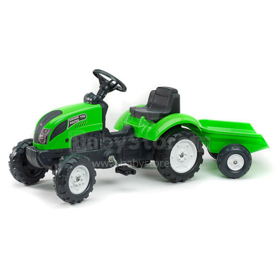Falk traktor Farmer järelkäruga, roheline