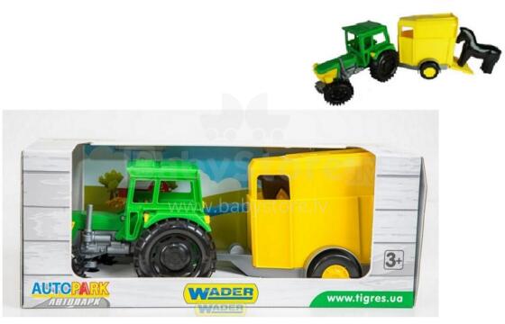 Tigres traktor Farmer haagisega