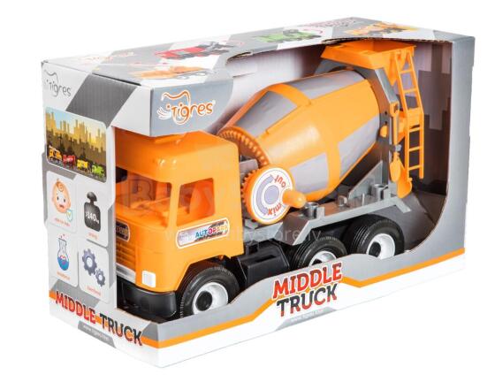 Tigres seguauto Middle Truck, kollane