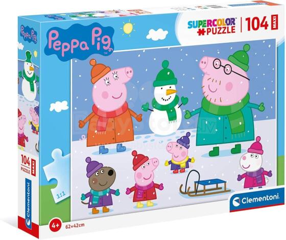 Clementoni pusle Põrsas Peppa 104 tk