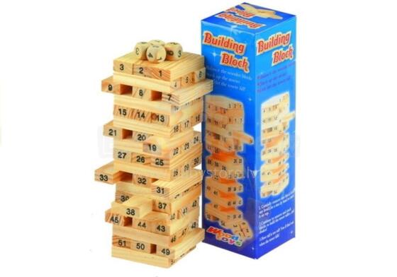Puidust Jenga, 54 osa
