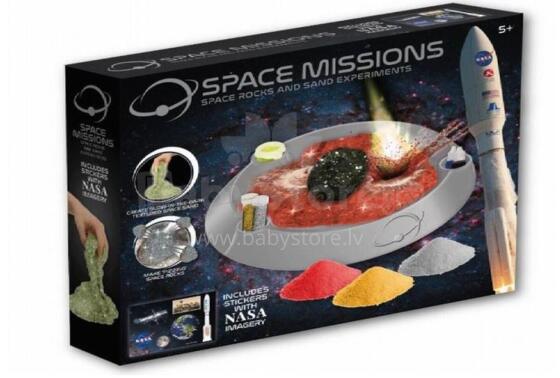 Teaduskomplekt kuukivid ja liiv Nasa