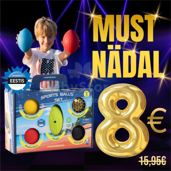 Gerardo's Toys spordipallide komplekt 5 tk