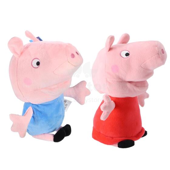 Pehme käpiknukk Peppa Pig heliga, 28 cm