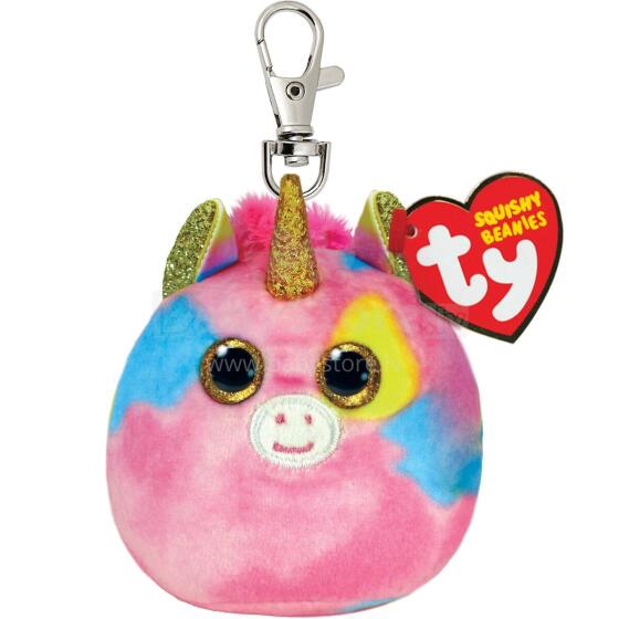 TY Squishy Beanies võtmehoidja ükssarvik Fantasia 9 cm