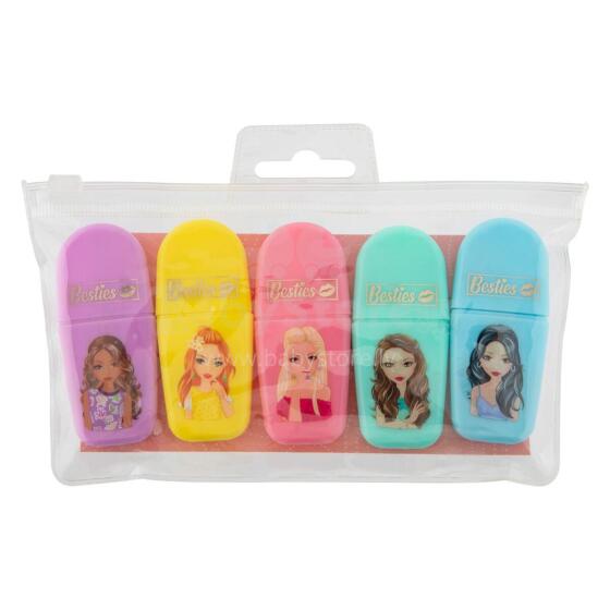 Besties mini markerid 5 tk kotis