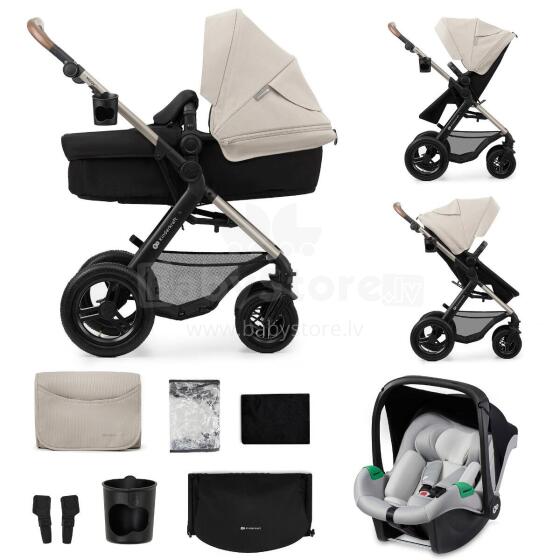 Kinderkraft vankrikomplekt Moov 2 AIR 3in1, hall