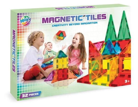 Moxy magnetilised ehitusklotsid 32 osa