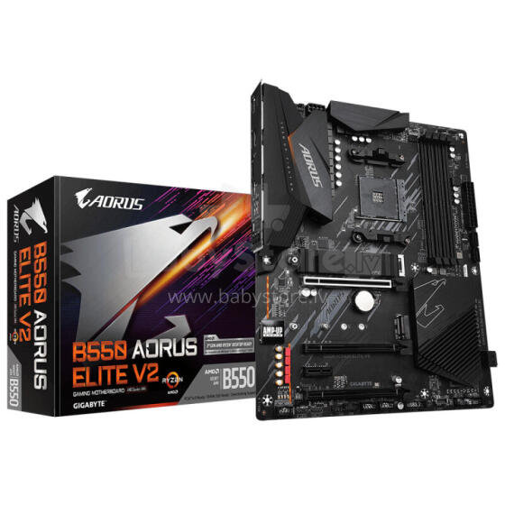 Материнская плата Gigabyte B550 AORUS ELITE V2 AMD B550 Socket AM4 ATX