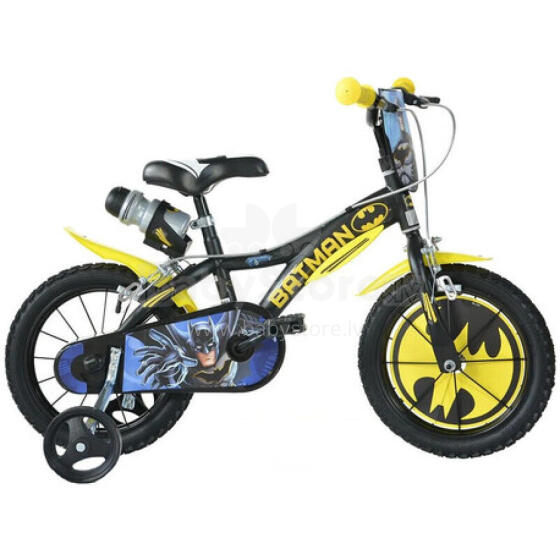 Bebe Basic Bicycle 14" Batman Art.221705 Bērnu velosipēds