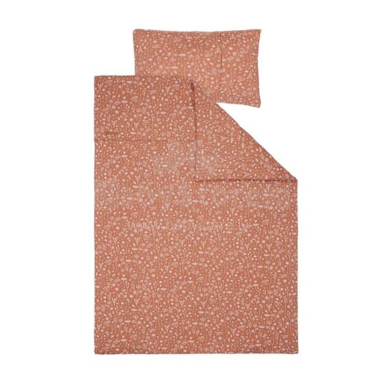 Little Dutch Bedding Set Art.TE10321061 Flowers Orche  Kokvilnas gultas veļas komplekts no 2 daļam 100x140