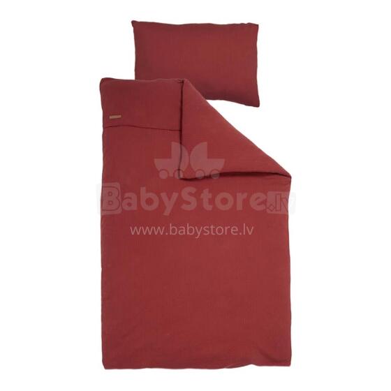 Little Dutch Bedding Set Art.TE10330160 Indian Red Хлопковое постельное белье  из 2-х частей 100x140