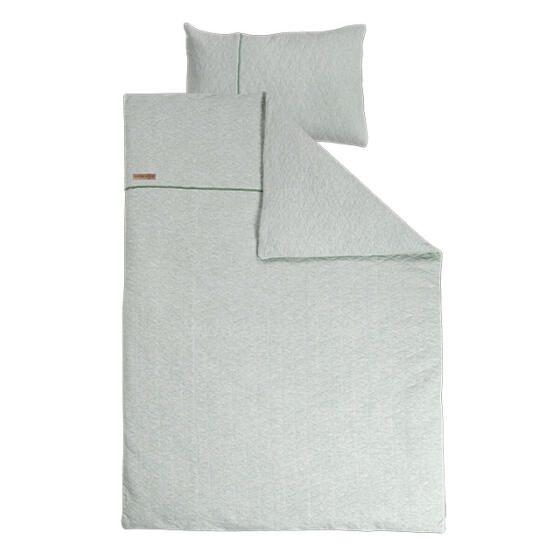 Little Dutch Bedding Set Art.0525 Mint Melange   Kokvilnas gultas veļas komplekts no 2 daļam 100x140