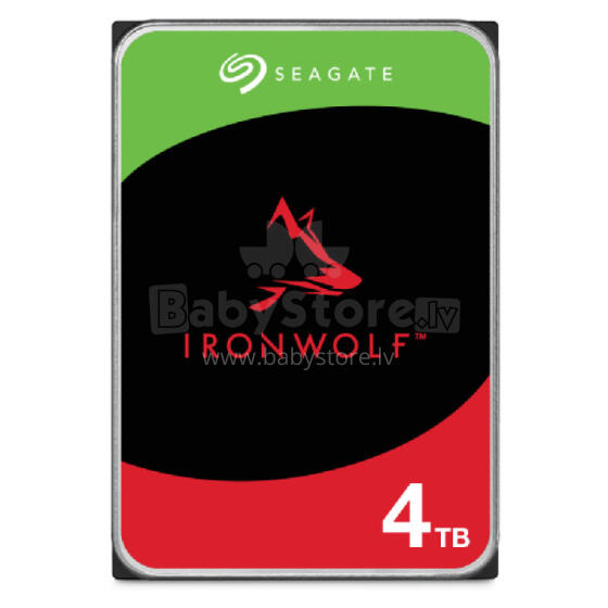 Внутренний жесткий диск Seagate IronWolf ST4000VN006 3,5 дюйма, 4000 ГБ, Serial ATA III