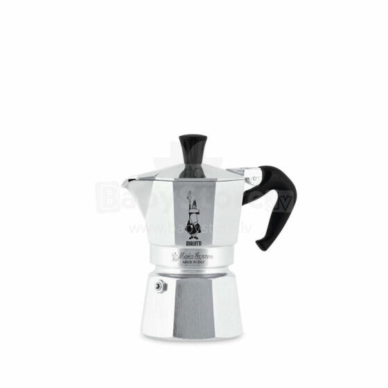 Bialetti Moka Express Moka kastrolis alumīnijs, melns