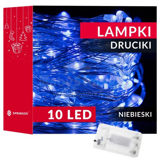 Akumulatoru gaismas Springos CL0003 10 Led