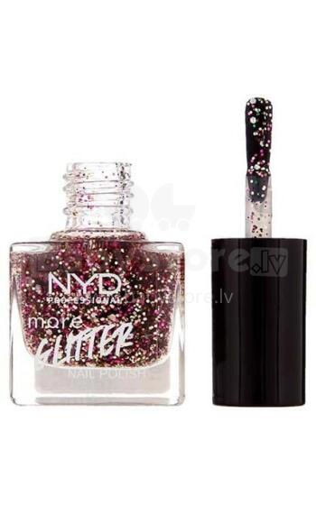 Лак NYD Prof. More GLITTER 7ml 01