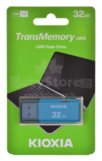 Kioxia 32GB U202 Hayabusa Aqua