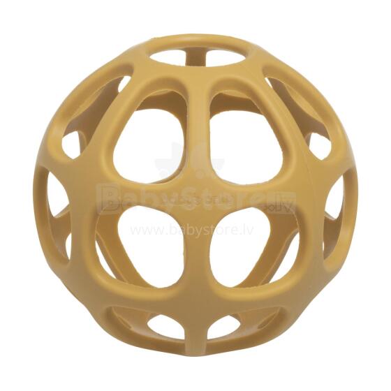 Baby Only Silicone Ball Art.BO-860.862.017.50 Ochre silikona zobgrauznis bumba, 0+,