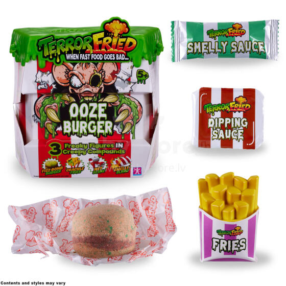 TERROR FRIED Rotaļu komplekts Baisais burgers