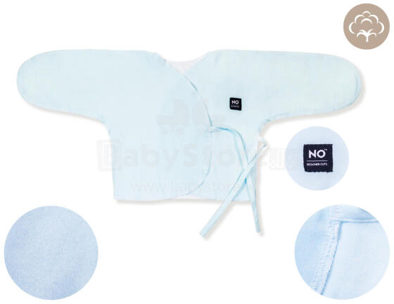 La Bebe™ NO Baby Shirt  Art.222643 Blue Baby shirt