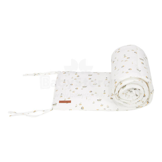 Little Dutch Bumper Art.TE12021690 Sailor White Apmalīte bērnu gultiņai