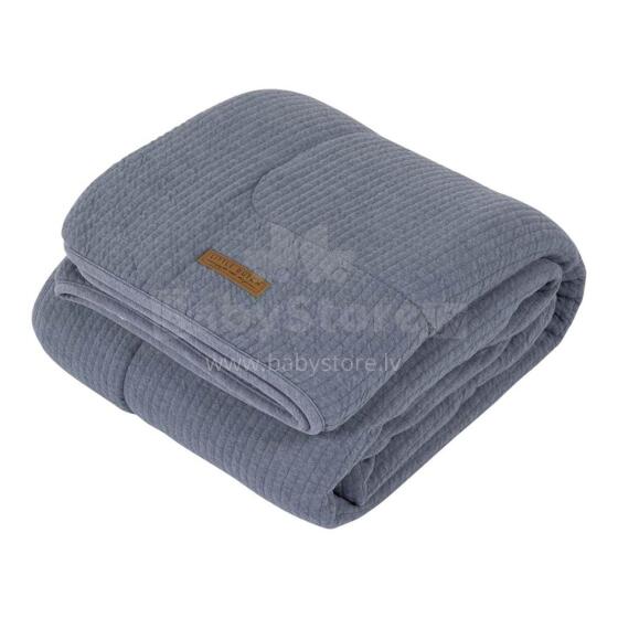 Little Dutch Cotton Blanket Art.TE11030140 Pure Blue