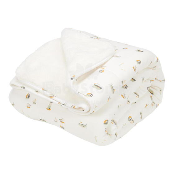 Little Dutch Cot Blanket Art.TE11021690 Sailor White  Детское одеяло из натурального  хлопка , 110х140см